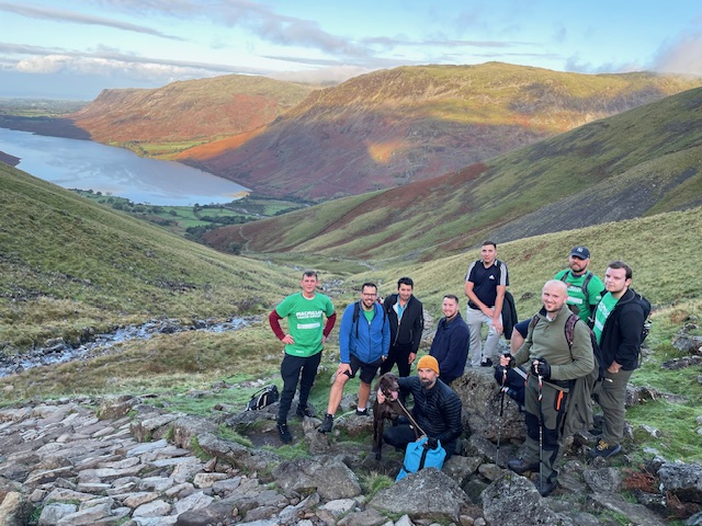 TC Carpentry’s Scarfell Pike Hike for Macmillan 2023